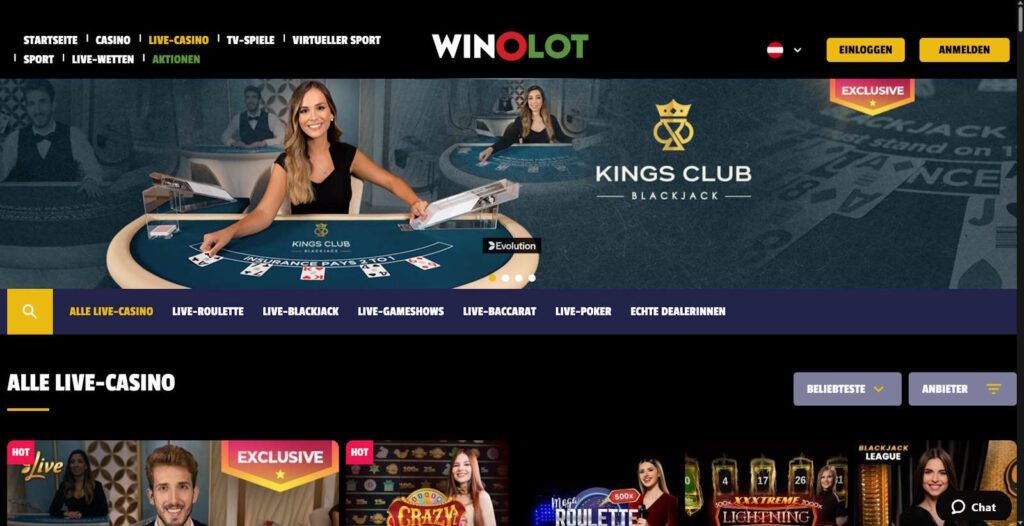 winolot live casino