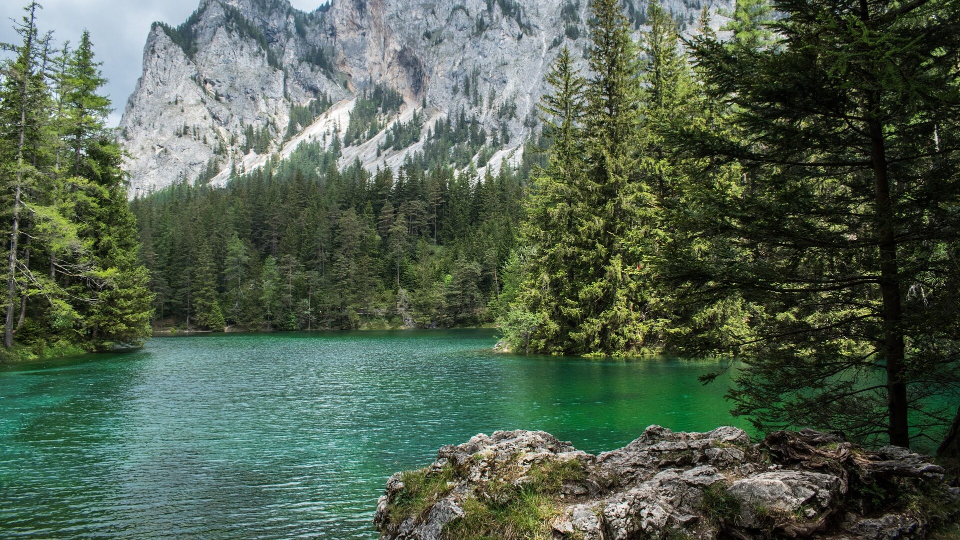 Naturwunder in Österreich - Grüner See in der Steiermark