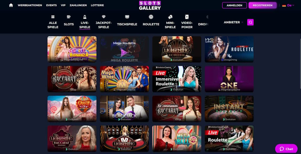 slots gallery live spiele