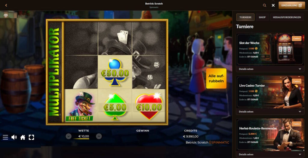 online casinos ohne limits Scratchcards