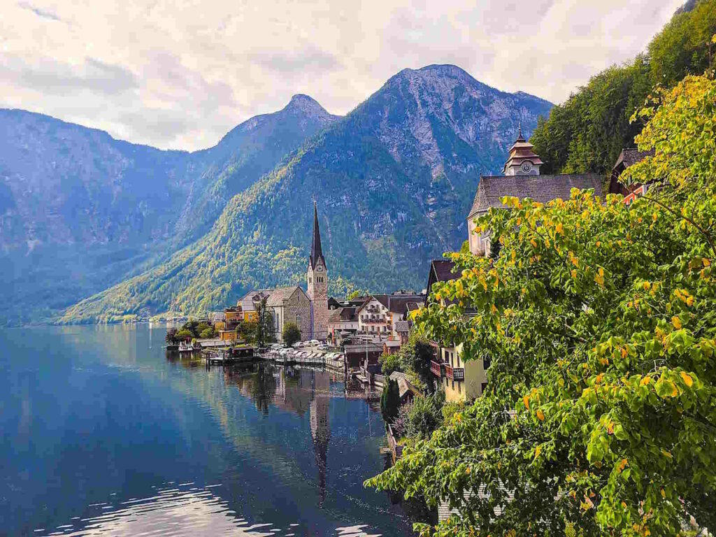 hallstädter see österreich