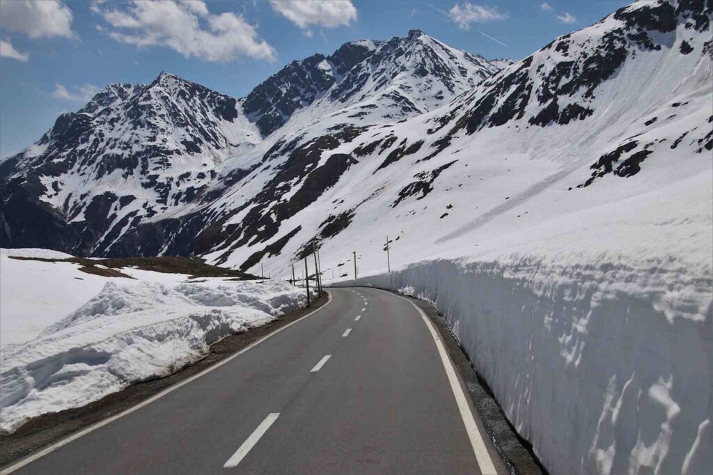 Tempolimit in Österreich bei Schnee